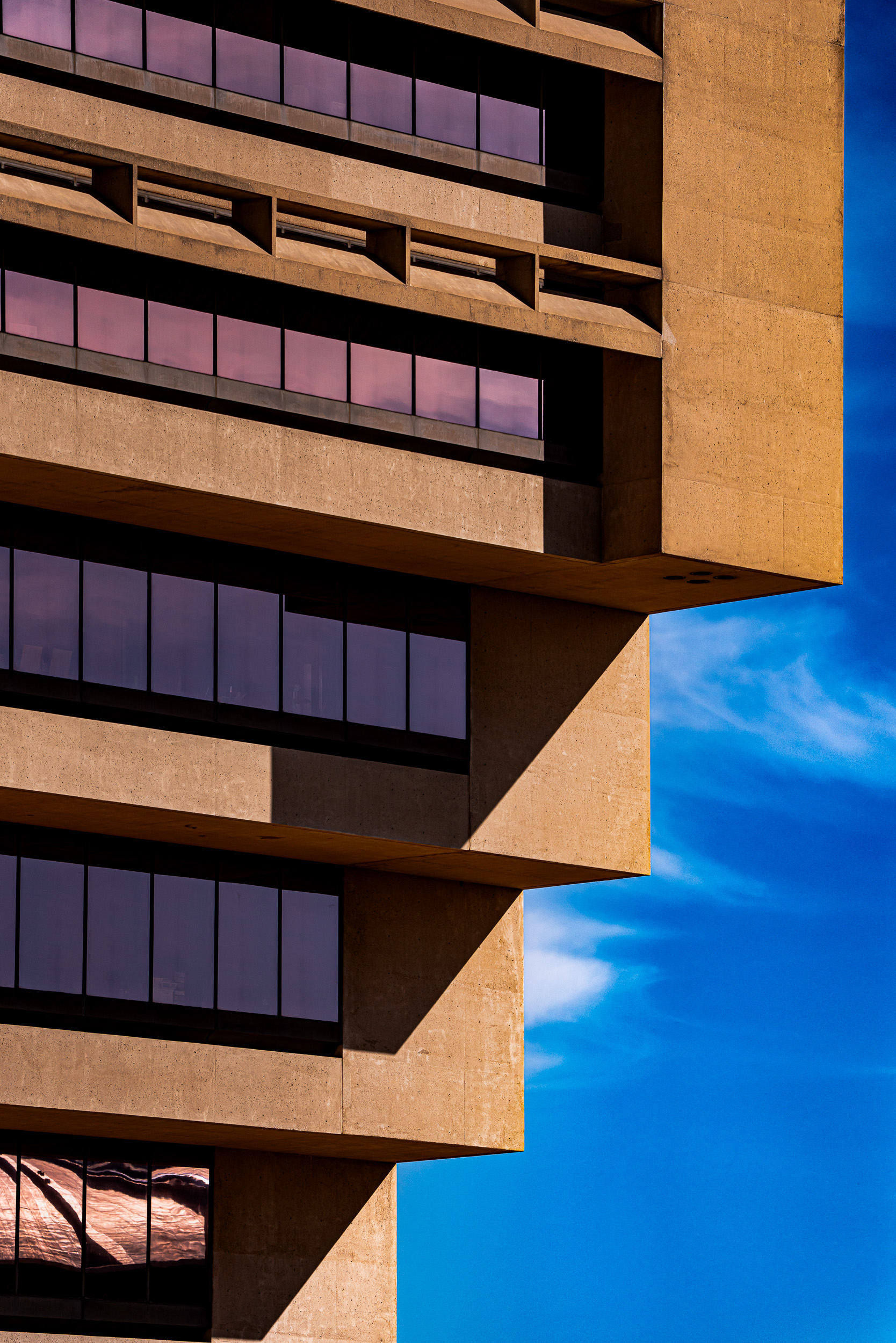 Dallas City Hall abstract